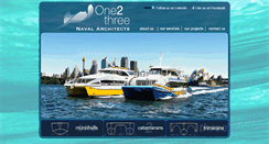 Desktop Screenshot of one2three.com.au